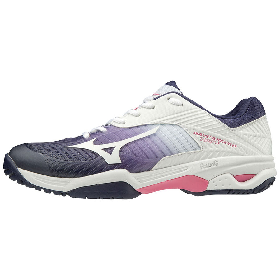 Adidasi Tenis Mizuno Wave Exceed Tour 3AC Dama - Colorati